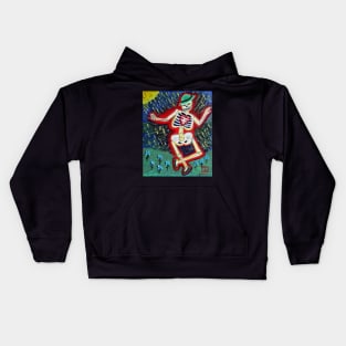 Dancing Skeleton Kids Hoodie